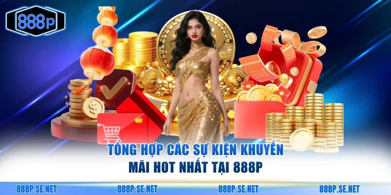 Tổng hợp khuyến mãi hot nhất tại 888P